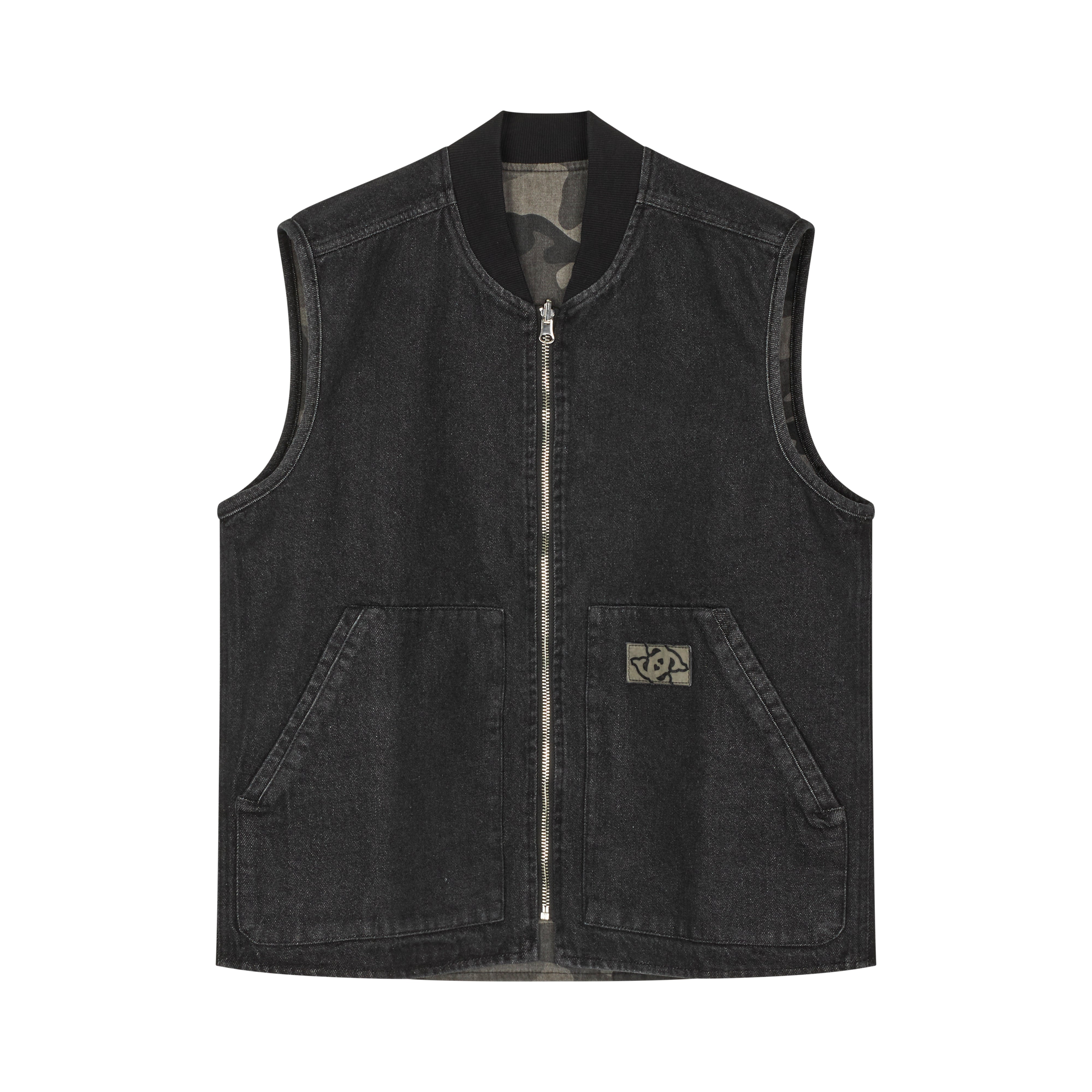 Reversible Denim Vest – Corazon