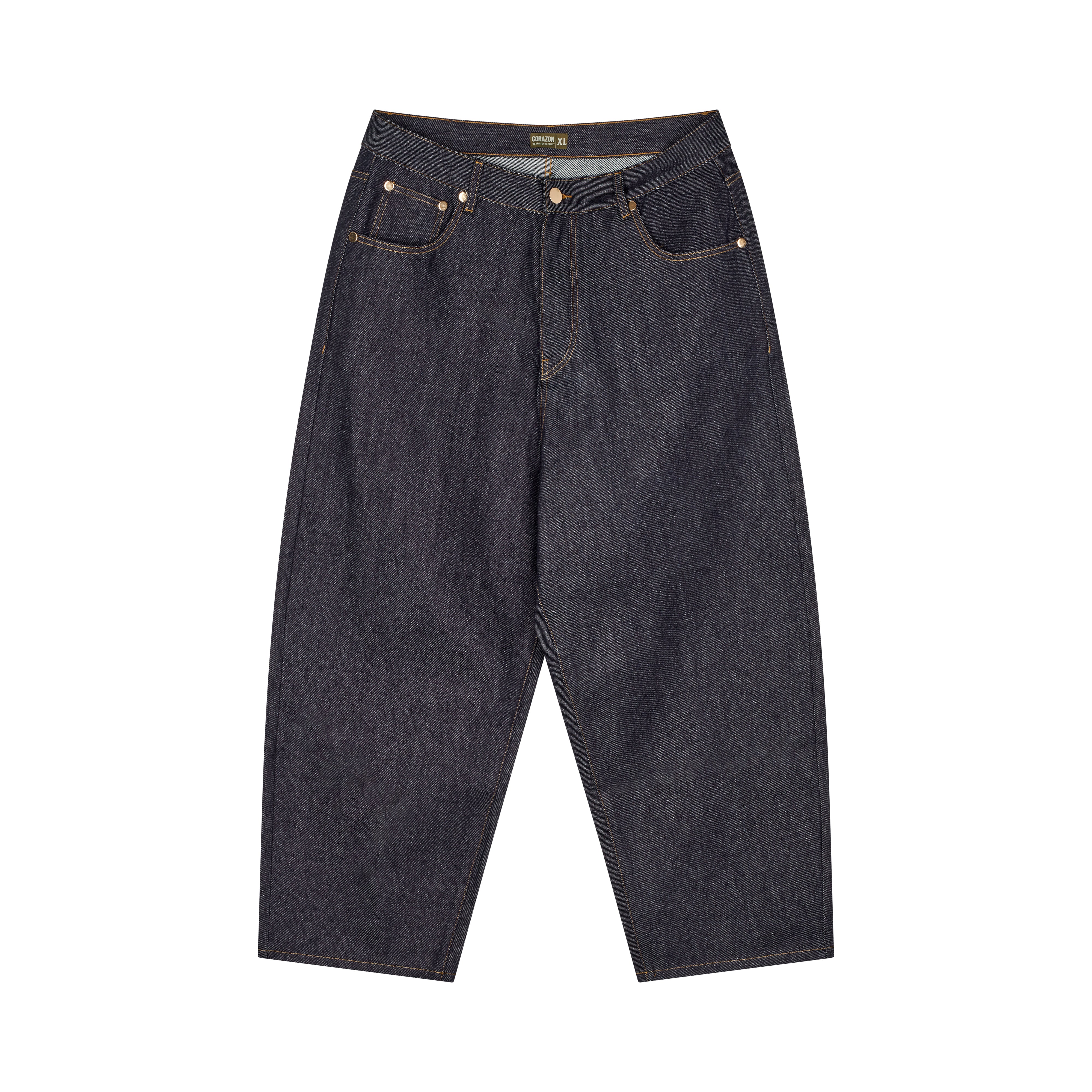 Raw Denim Jeans Blue (Indigo) – Corazon