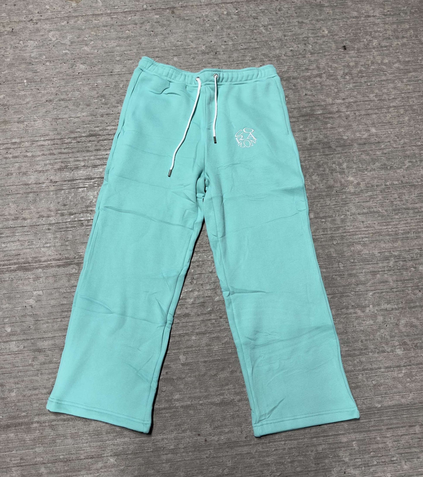 SWEATPANTS TURQUOISE GREEN