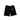 BLACK SWEAT SHORTS