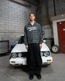 Raw Denim Jeans Black