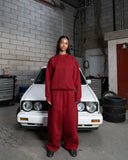 Cozy Sweatshirt Burgundy