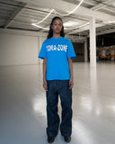 CORA-ZONE LOGO TEE BLUE