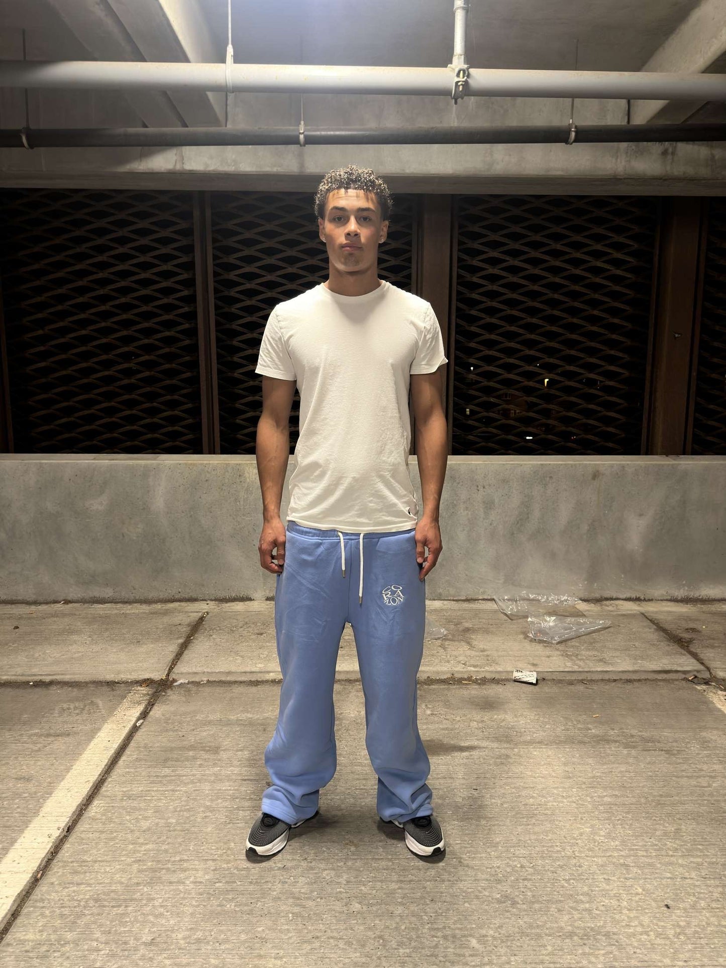 SWEATPANTS LIGHT BLUE