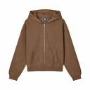 Cozy Zip Up Mocha