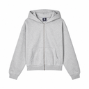 Cozy Zip Up Grey
