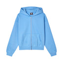 Cozy Zip Up Light Blue