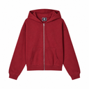 Cozy Zip Up Burgundy