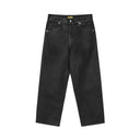 Waxed Denim Jeans Black