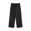 NYLON TRACKPANTS Black