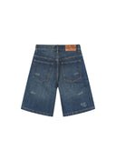 Jorts Cowboy Paint Splatter