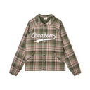 RHINESTONE FLANNEL OLIVE