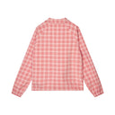 RHINESTONE FLANNEL PEACH