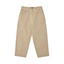 Raw Denim Jeans Beige