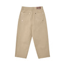 Raw Denim Jeans Beige