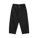 Raw Denim Jeans Black