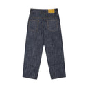 Selvedge Denim Jeans Textured Blue