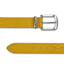 Snake Skin Belt Yellow