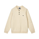 Knitted Polo Off White