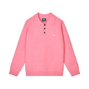 Knitted Polo Pink