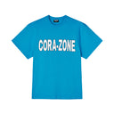 CORA-ZONE LOGO TEE BLUE