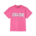 CORA-ZONE LOGO TEE PINK