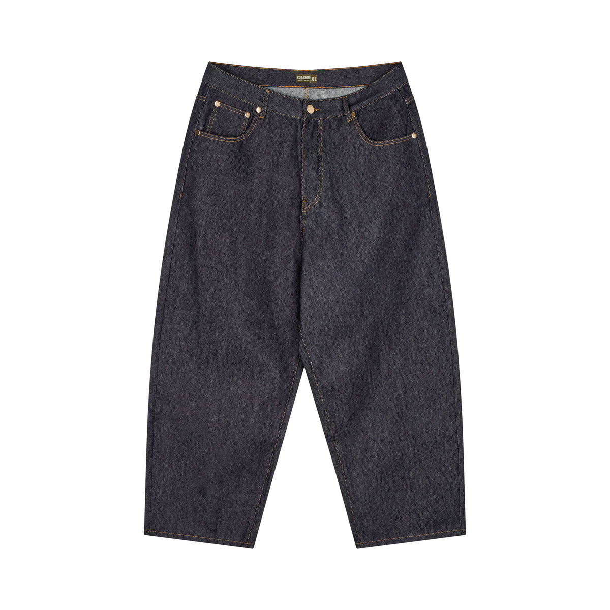 Raw Denim Jeans Blue (Indigo) – Corazon