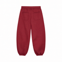 Cozy Cuffed Sweatpants Burgundy