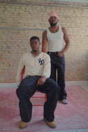 Waxed Denim Jeans Black