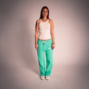 SWEATPANTS TURQUOISE GREEN