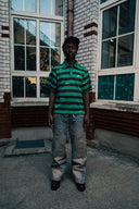 Green Short Sleeve Polo