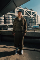 Cozy Cuffed Sweatpants Khaki Green