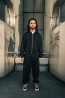 Cozy Cuffed Sweatpants Black